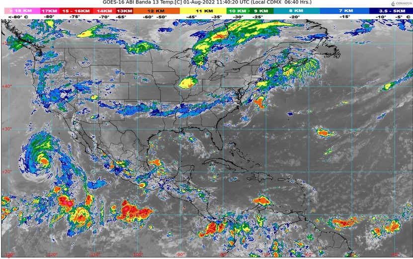 Pronostican más lluvias puntuales fuertes en Quintana Roo