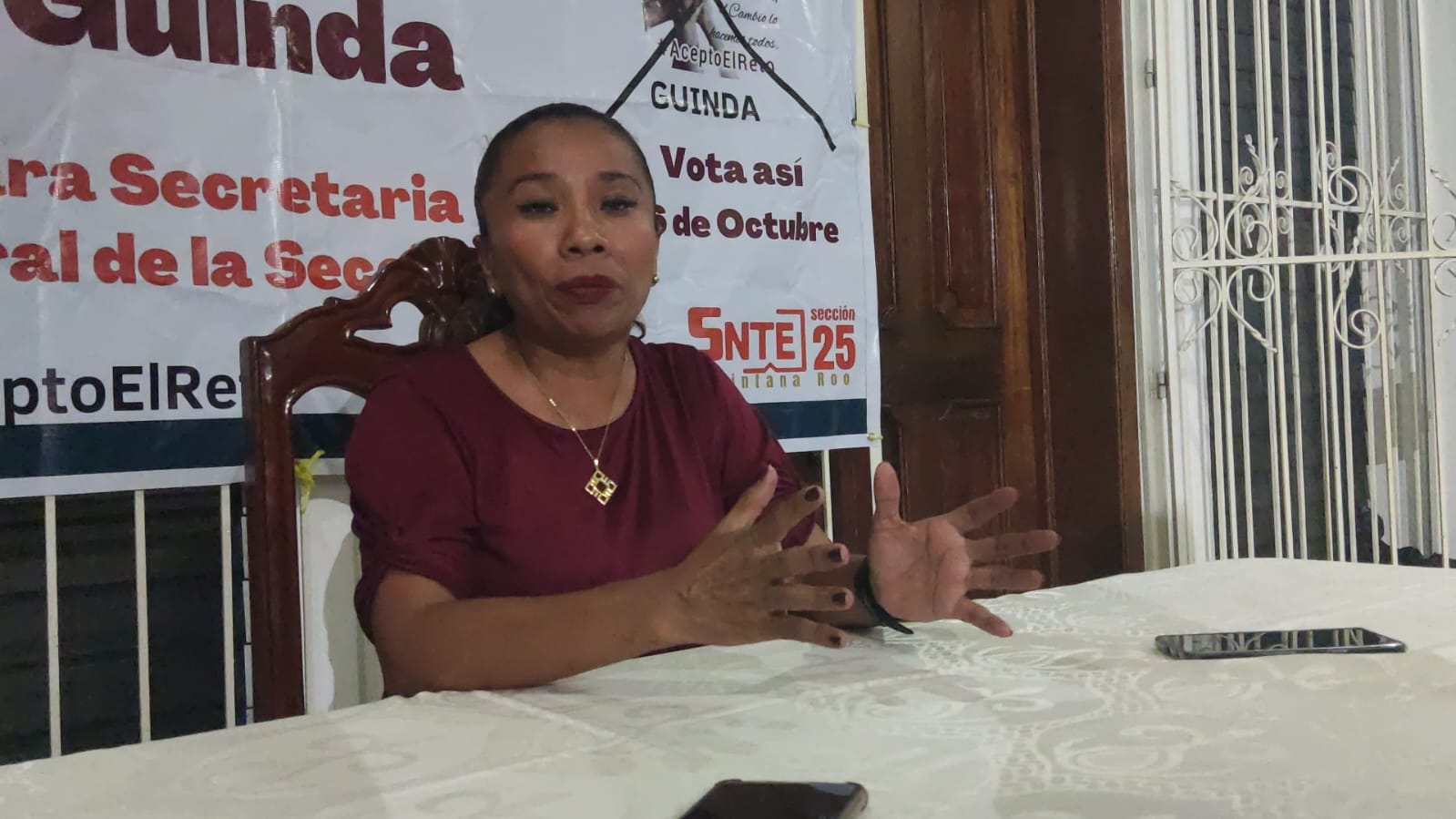 Maestros salen a votar; July Pinto, favorita para SNTE en el estado