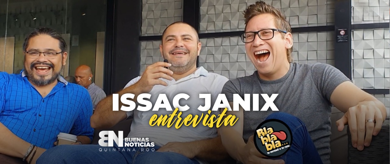 Issac Janix muestra su sentido del humor en entrevista (VIDEO)