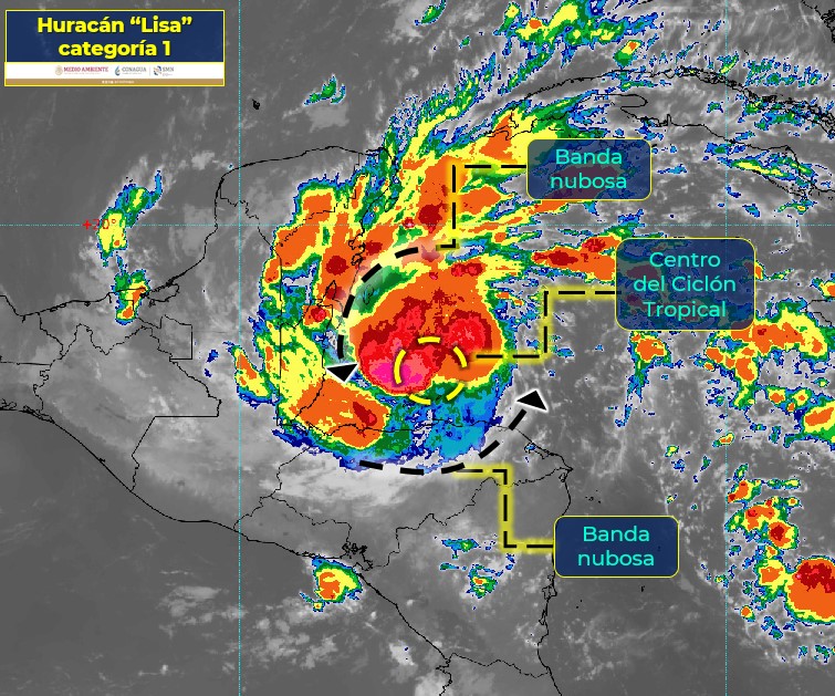 ‘Lisa’ ya es huracán; afectará a estos destinos de Quintana Roo…