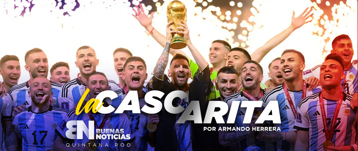 La Cascarita: ¡Por fin! Messi es campeón del mundo