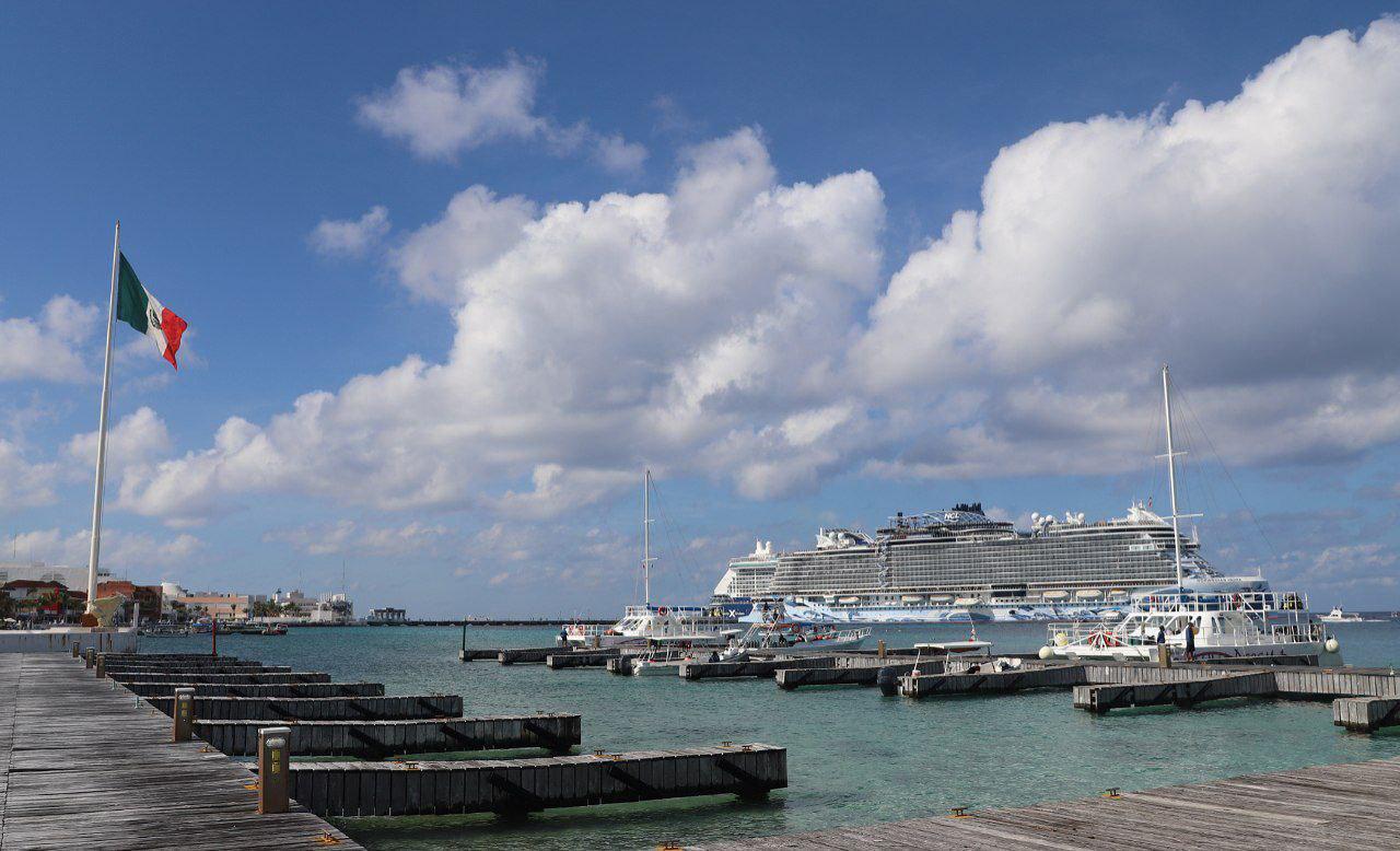 Turismo de cruceros ‘no afloja’ en Cozumel y Mahahual