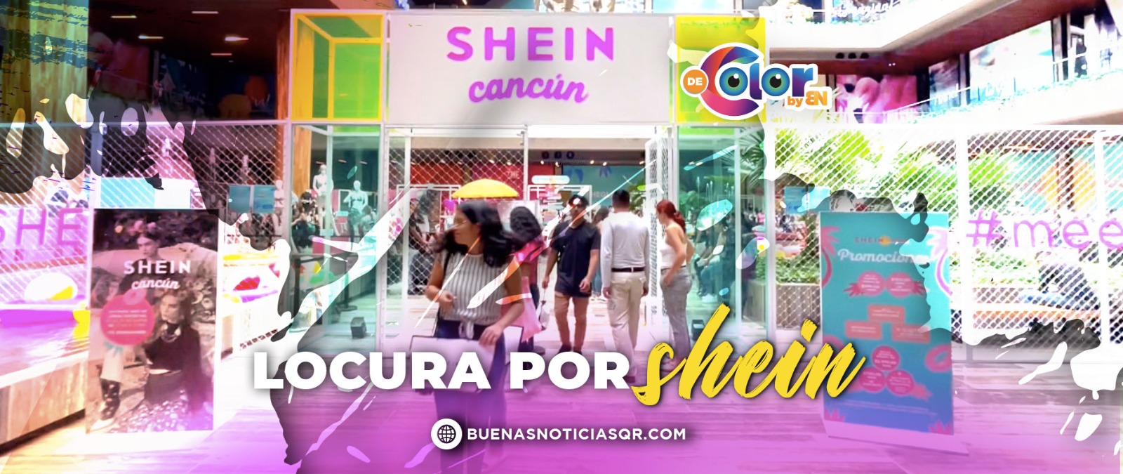 Cancunenses ‘pierden la cabeza’ por llegada de Shein (VIDEO)