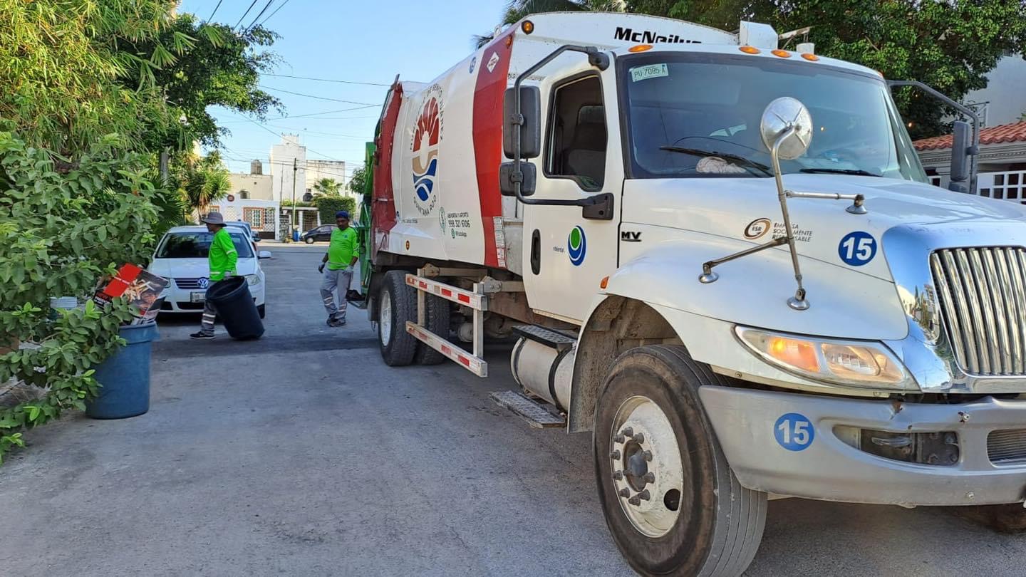 Cancún: días y horarios del camión de la basura