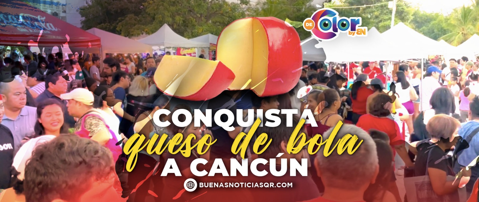 Deleita la Feria del Queso de Bola a los cancunenses (VIDEO)