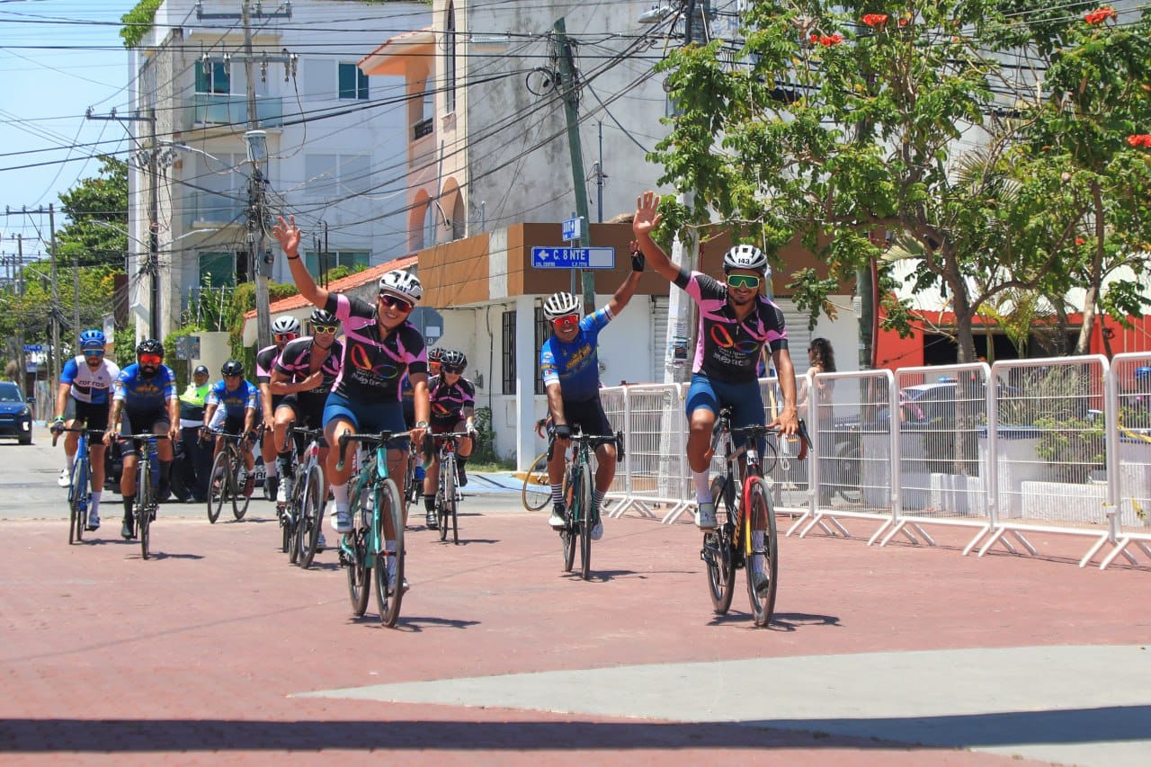 Atrae Playa del Carmen a ciclistas profesionales