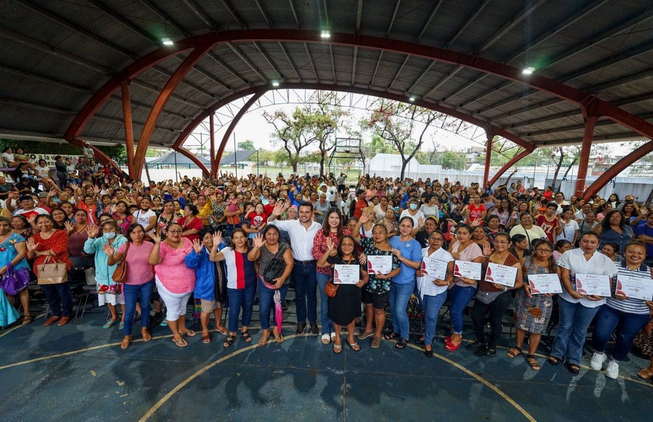 Más de 7 mil mujeres asisten a las tomas de protesta de las “Protectoras del Bienestar” en Benito Juárez: Pablo Bustamante