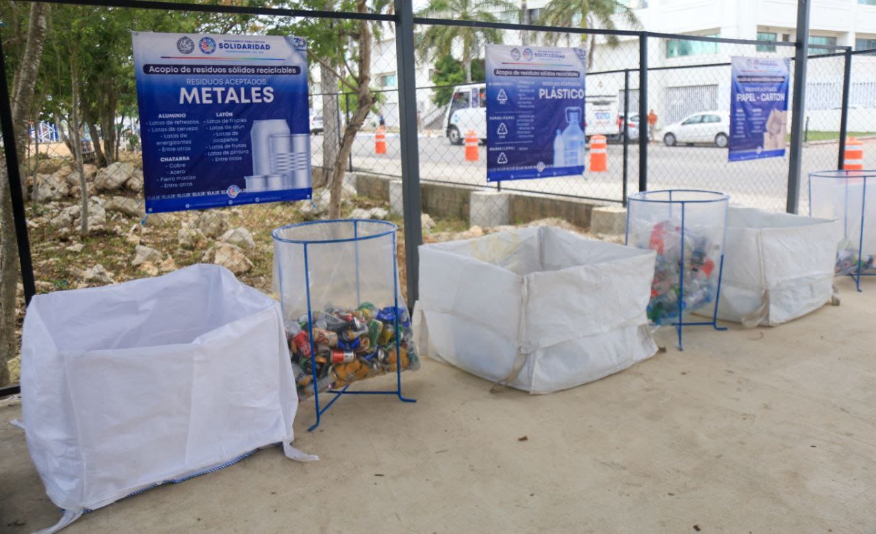 Inauguran primer punto fijo de Reciclatón