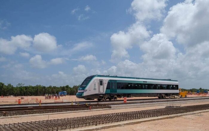 Pruebas del Tren Maya comienzan en Cancún