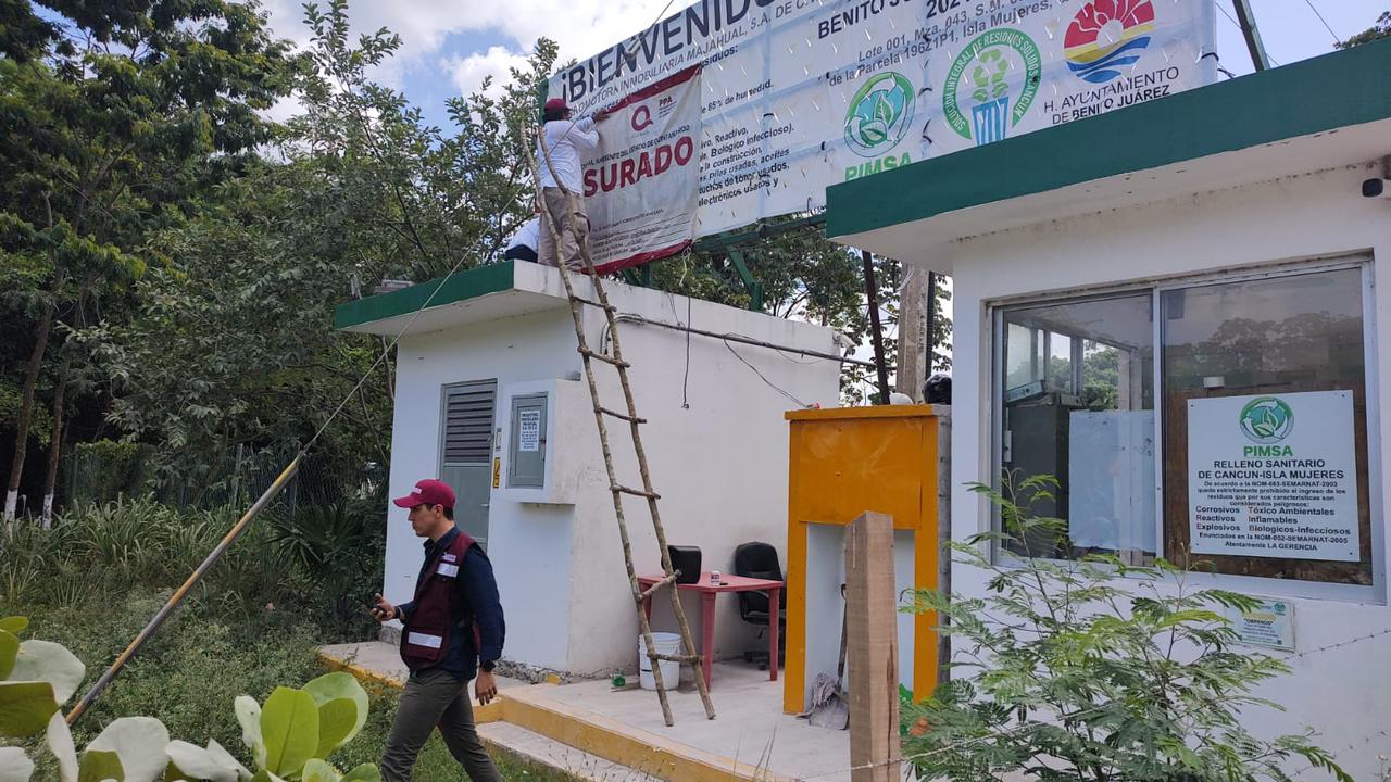 Clausuran de manera temporal el relleno sanitario de Cancún