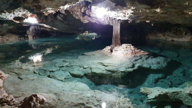 Peligra una de las cuevas más bellas del mundo por Tren Maya