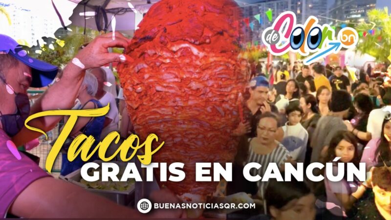 VIDEO: Así disfrutaron cancunenses el Festival del Taco