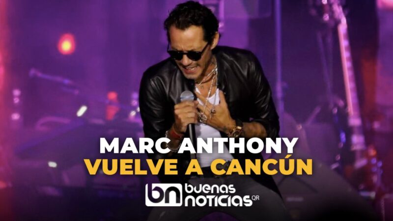 Marc Anthony anuncia concierto en Cancún; aquí los precios…