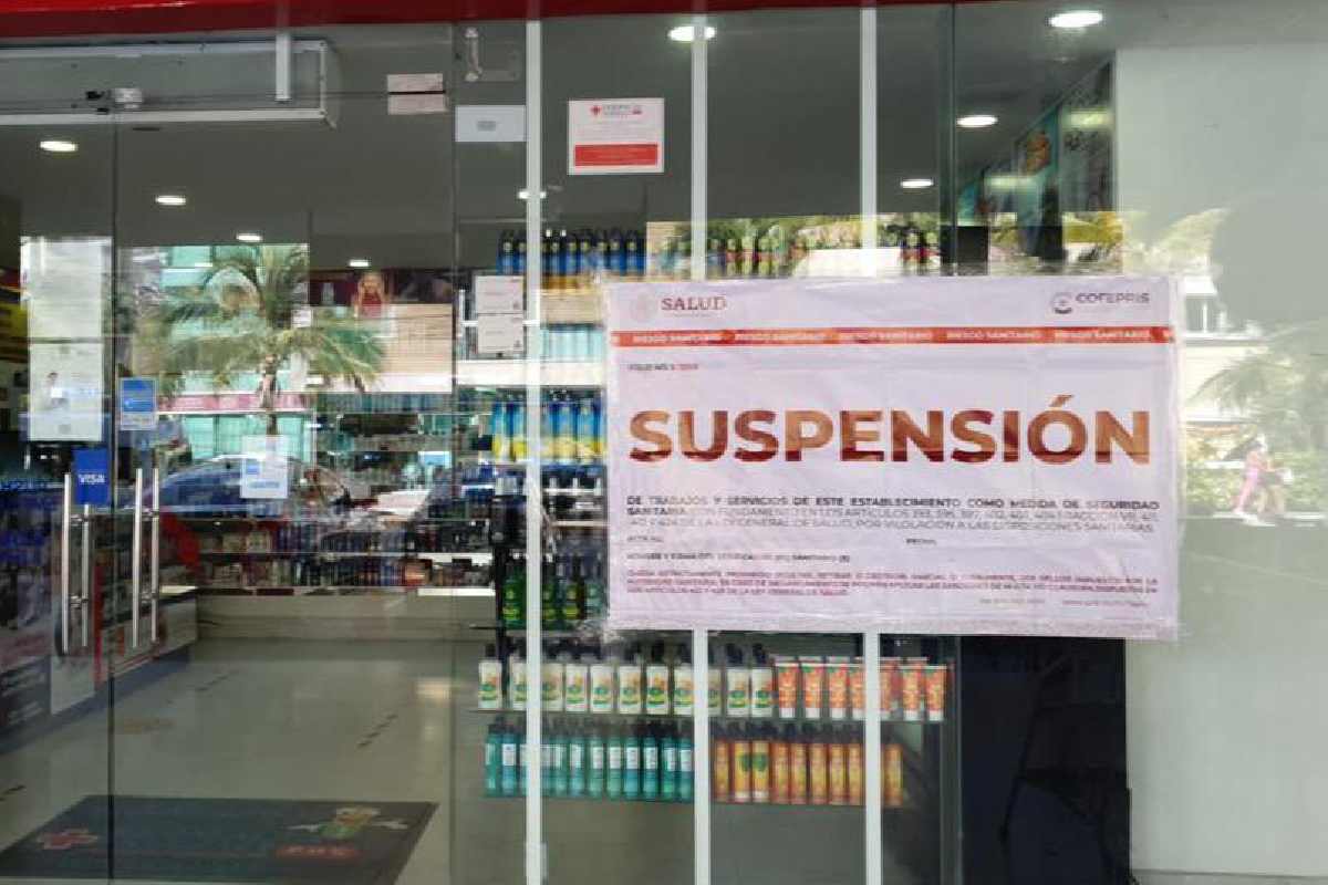 Suspenden 23 farmacias de Quintana Roo por irregularidades sanitarias