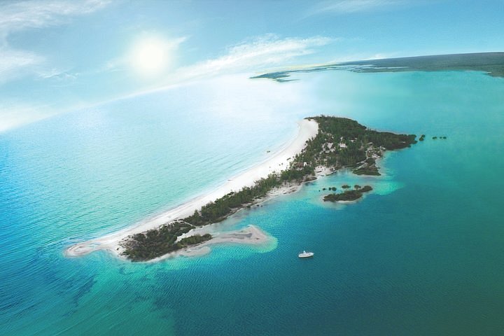 La Laguna Ciega separa a la Isla de la Pasión de Cozumel.