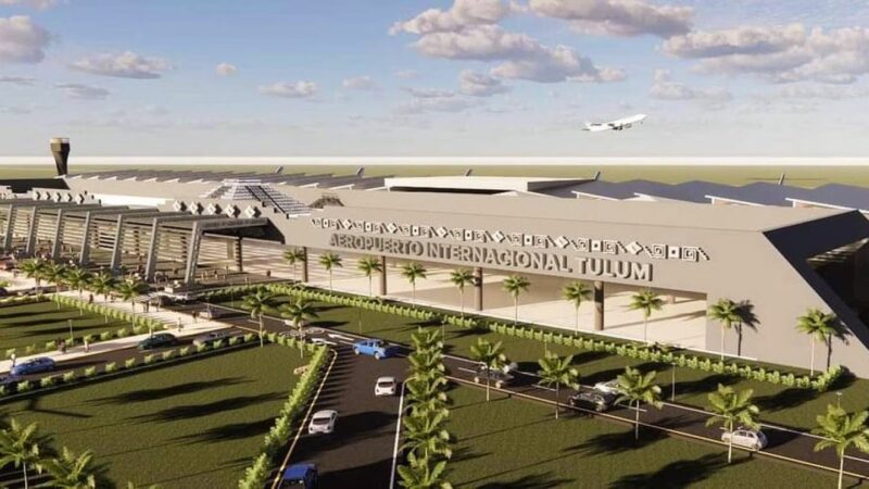 Reporta Aeropuerto de Tulum 60% de avance