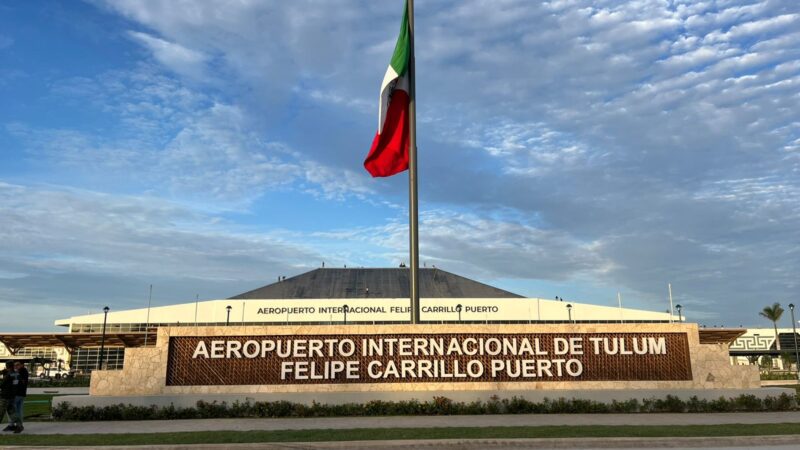 Aeropuerto de Tulum, un “boom” turístico para la zona sur