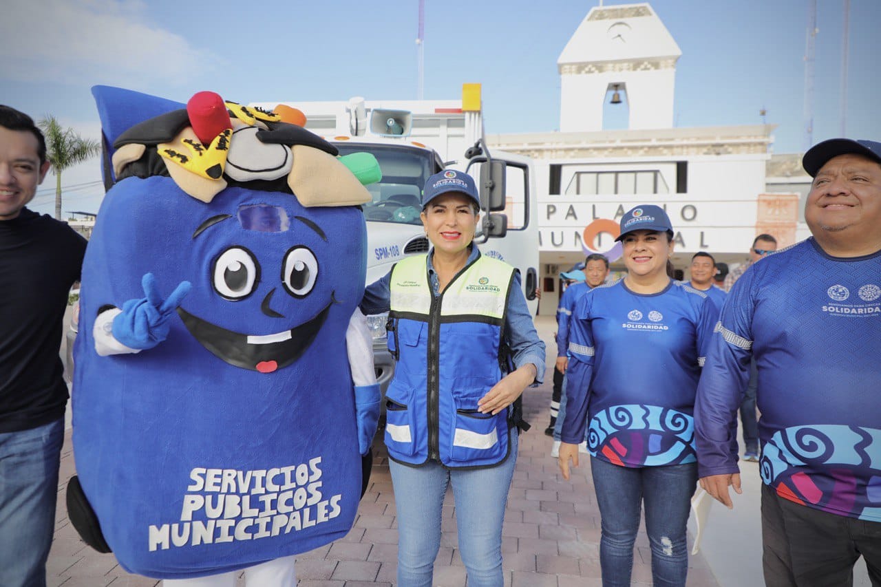 Refuerzan sistema de recolección de basura en Playa del Carmen