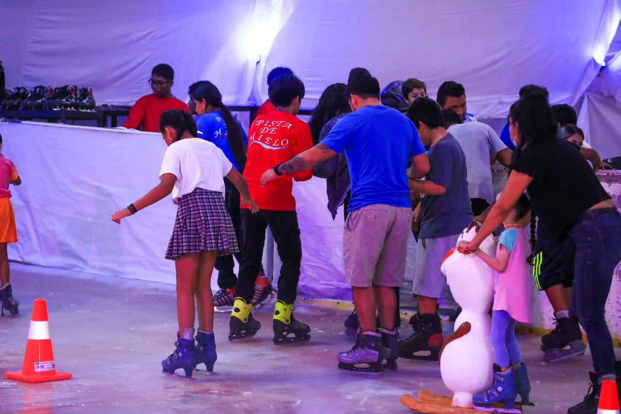 Navidad 2023: Disfrutarán familias juegos mecánicos gratis en Playa del Carmen