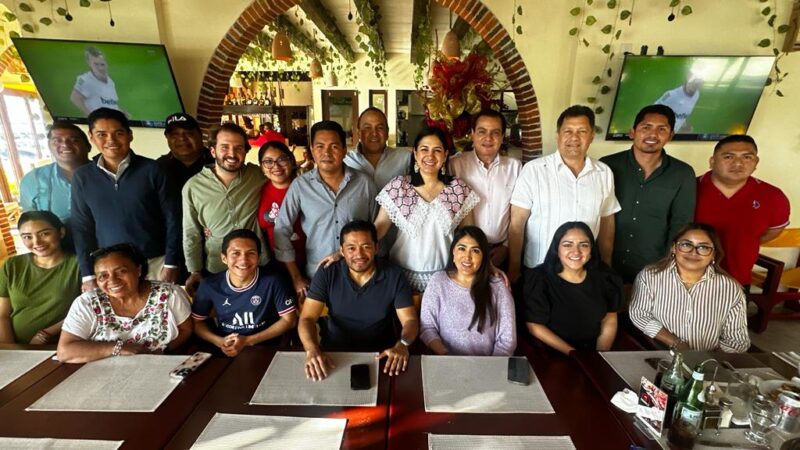 Alianza Morena, PT y PVEM da muestra de unidad en Solidaridad