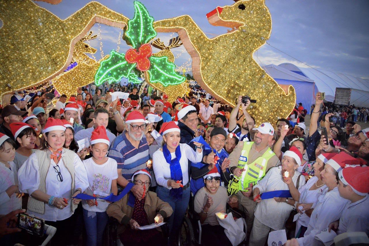 Ya está abierta la villa navideña en Playa del Carmen; esto encontrarás…