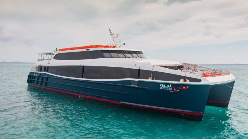 Xcaret inicia el lunes ruta Playa-Cozumel en ferry; aquí los costos