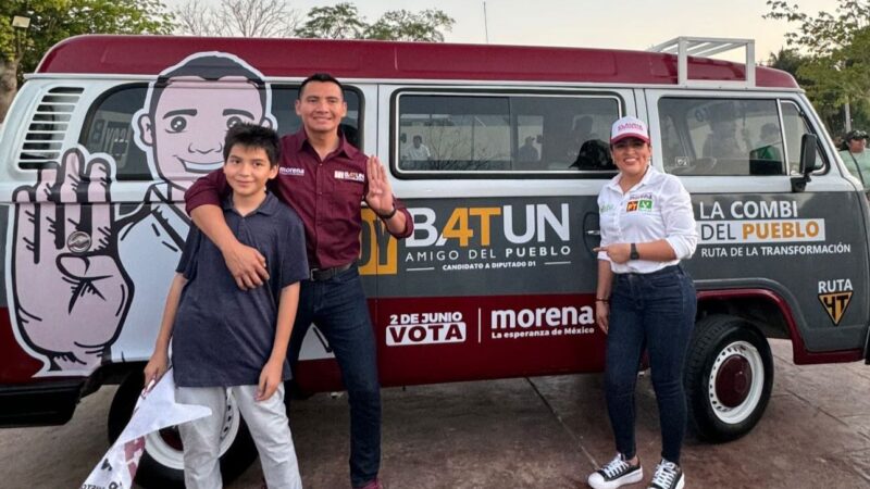 Inicia Batún conquista del voto en Leona Vicario