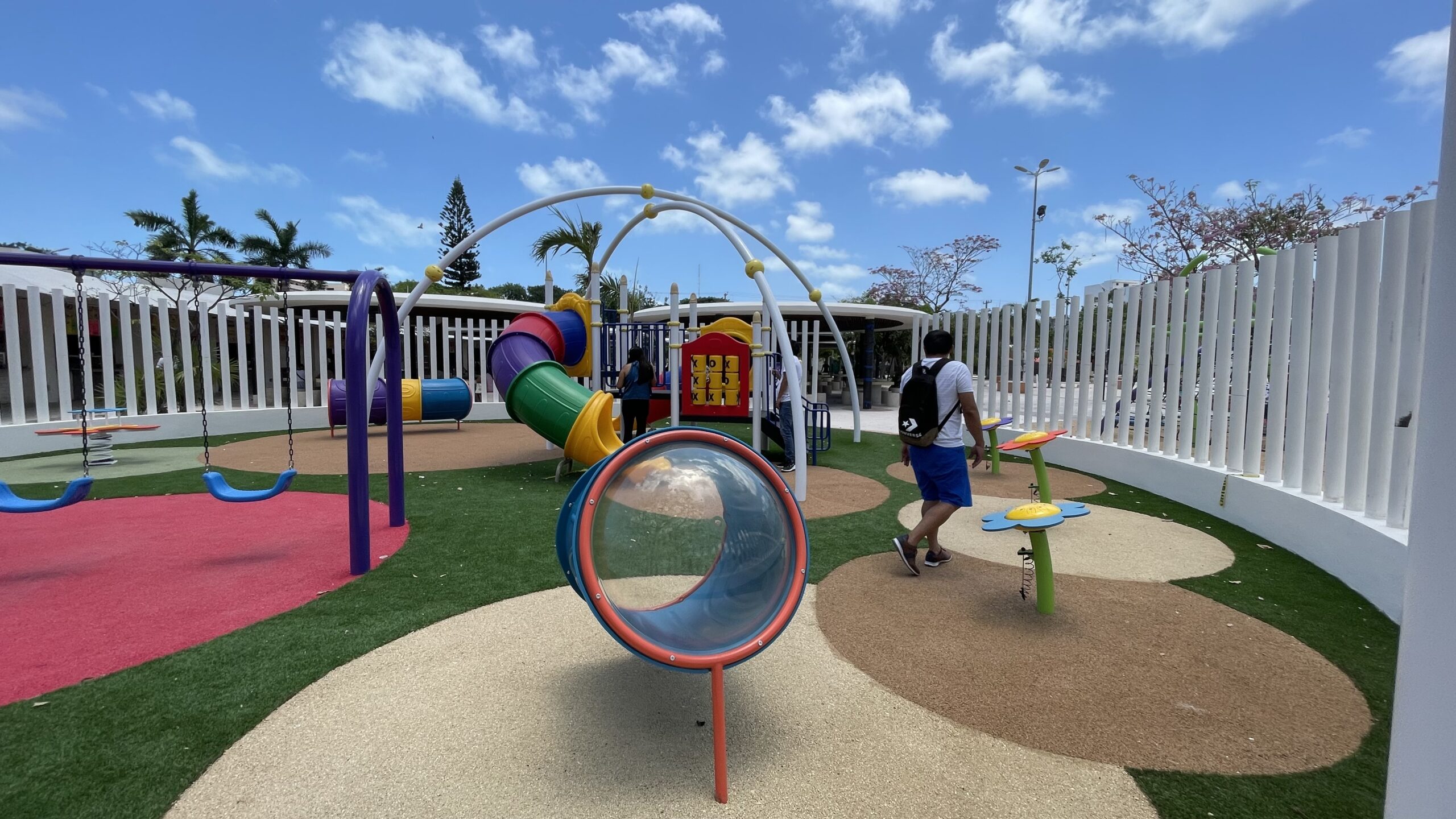 Conoce los nuevos juegos infantiles en Las Palapas de Cancún