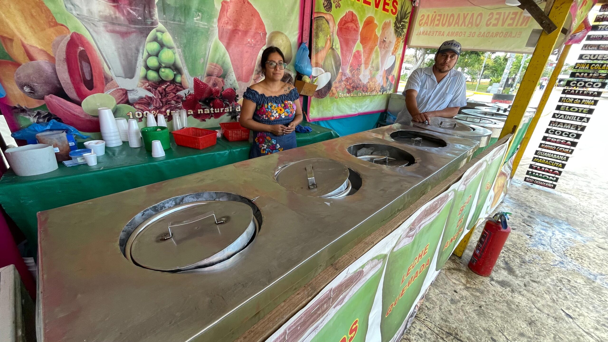 Último día del rincón de la Guelaguetza en Cancún