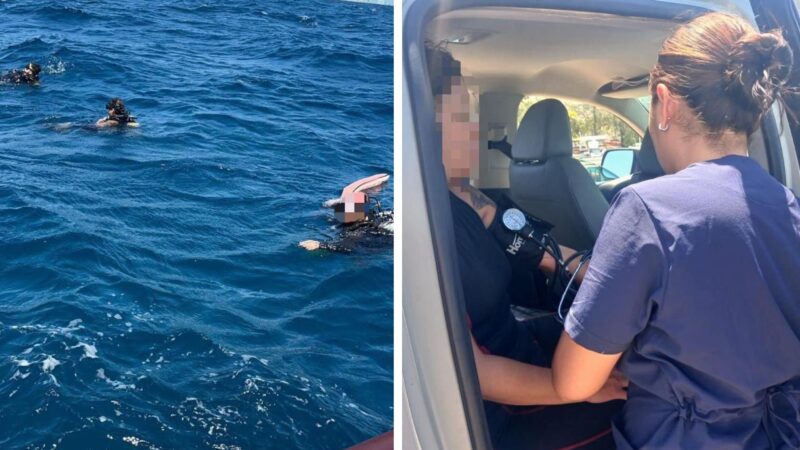 Rescata Marina a 3 personas a la deriva en aguas del Mar Caribe