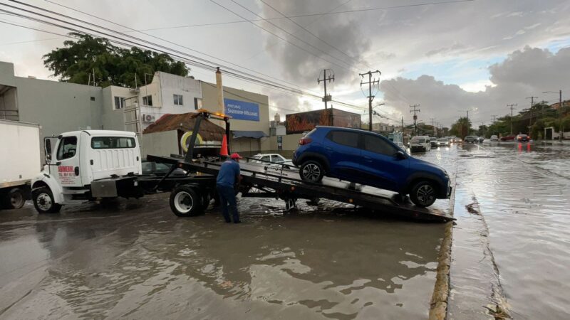 ¡Al fin llegan las lluvias!… y las afectaciones en Cancún y Chetumal