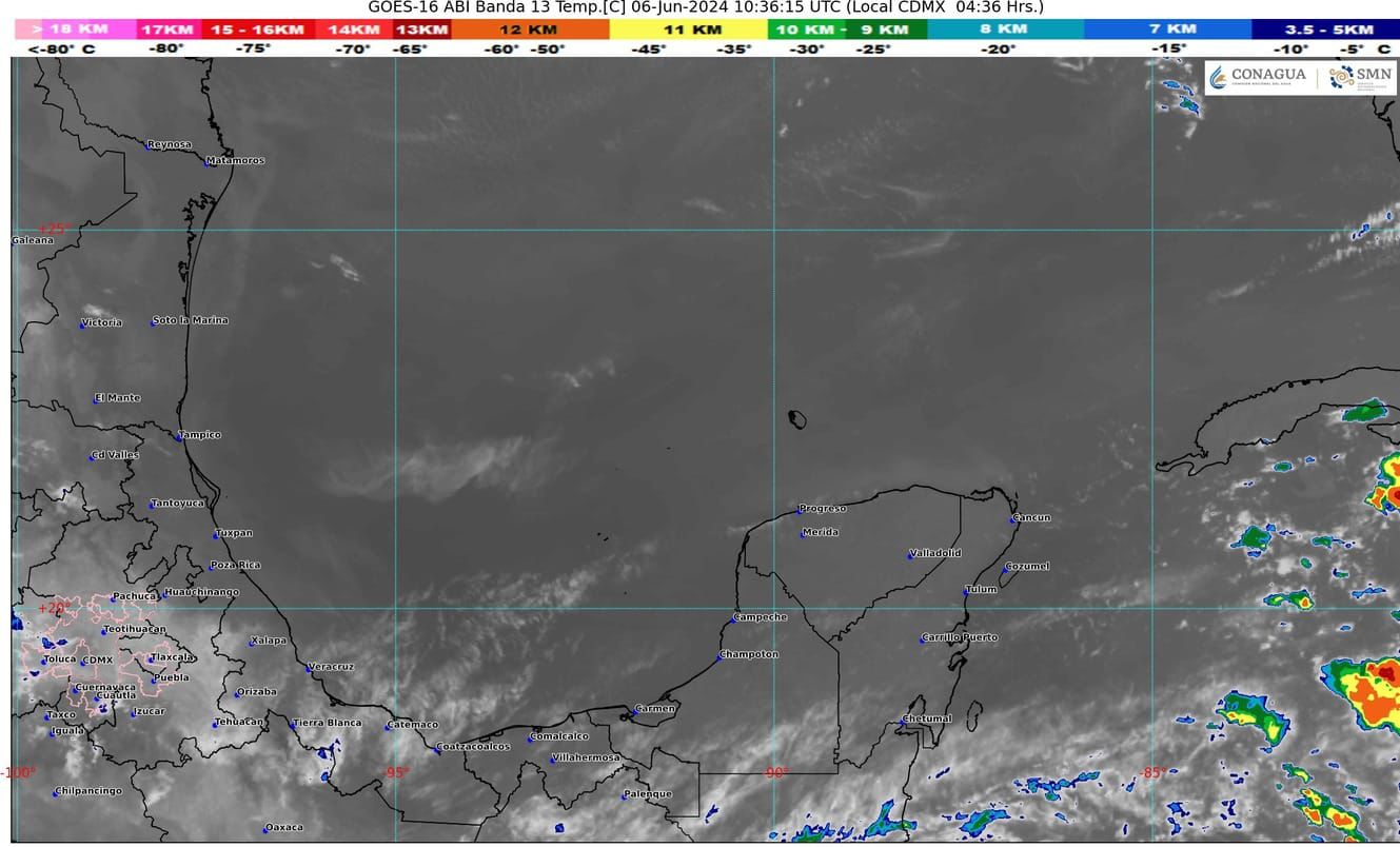 Pronostican las primeras lluvias del año para Quintana Roo