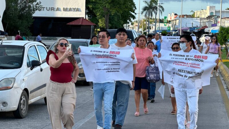 Crisis en el Hospital General de Chetumal; personal exige mejoras