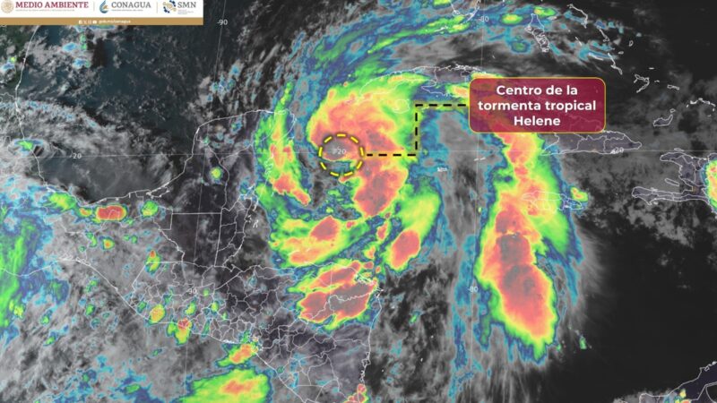 Suspenden clases en 7 municipios de Quintana Roo por “Helene”