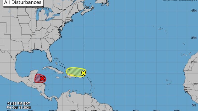 Amaga otro posible desarrollo ciclónico a Quintana Roo