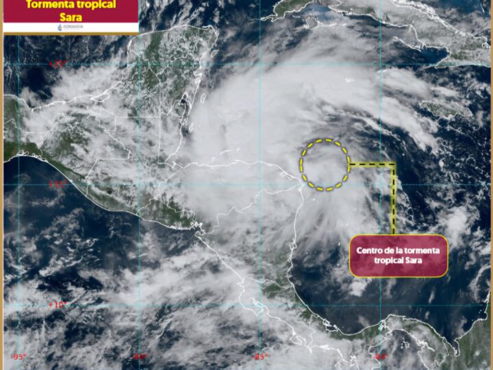 ¡Cuidado! Se forma la tormenta tropical “Sara” en el Caribe