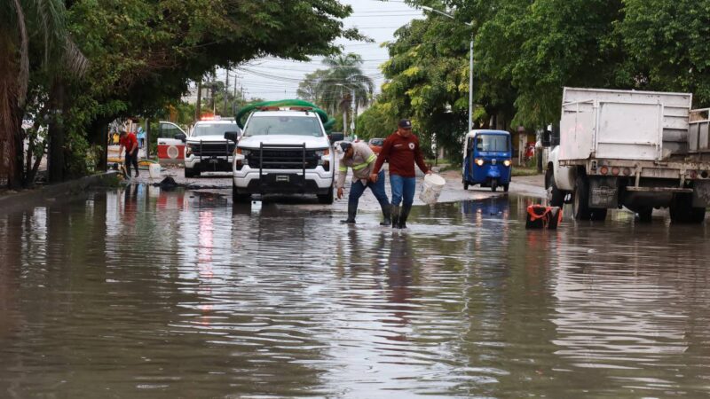 Advierten que las lluvias continuarán tres días más en Cancún