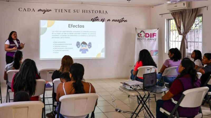 En Cancún, el DIF enseña cómo identificar “red flags”