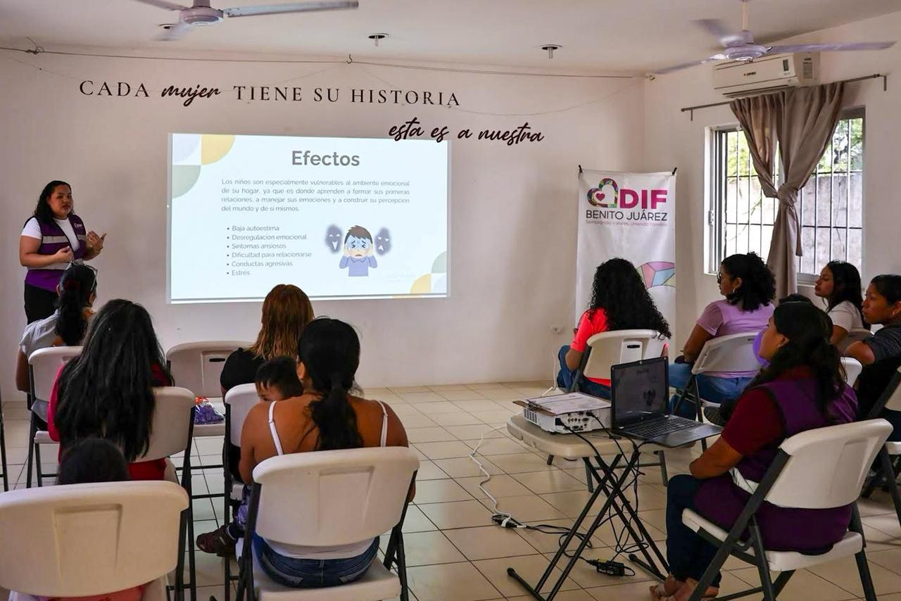 En Cancún, el DIF enseña cómo identificar “red flags”