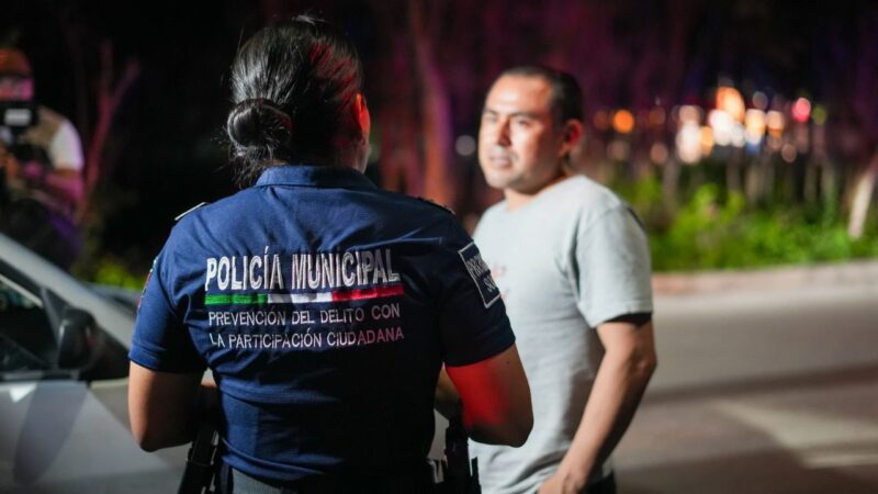 Resultados en Cancún: menos delitos y más seguridad ciudadana