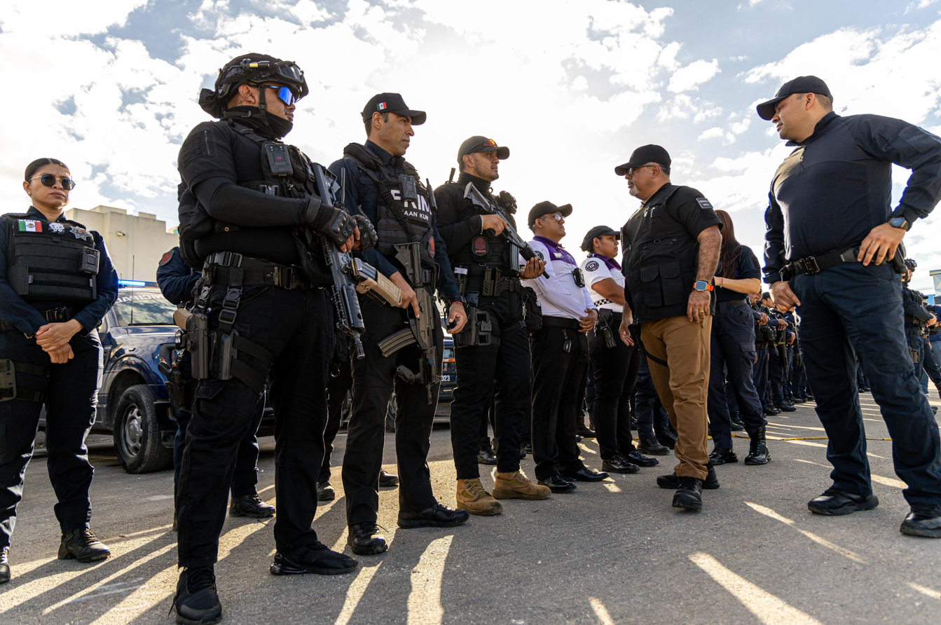 Refuerzan seguridad en Cancún desde el arranque de 2026