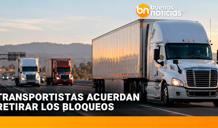 Transportistas acuerdan retirar bloqueos: esto pactaron con Segob