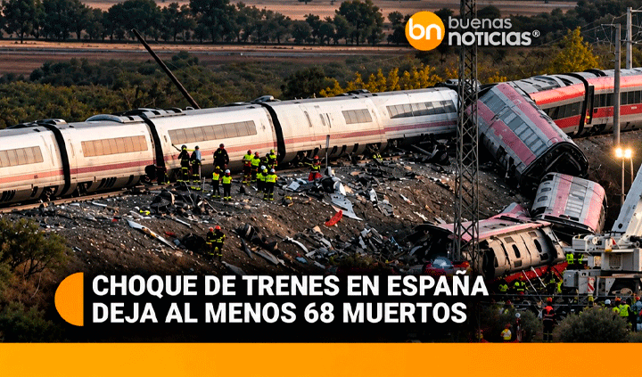 Choque de trenes en España deja al menos 68 muertos