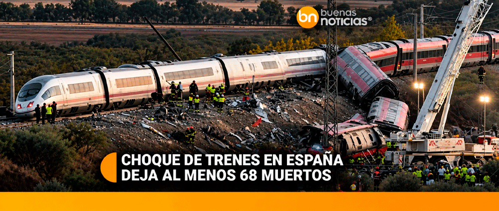 Choque de trenes en España deja al menos 68 muertos